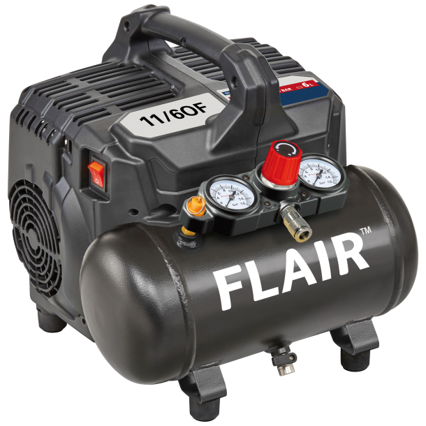 FLAIR 11/6OF Kompressor 1,0HK 70 ltr/min 230V