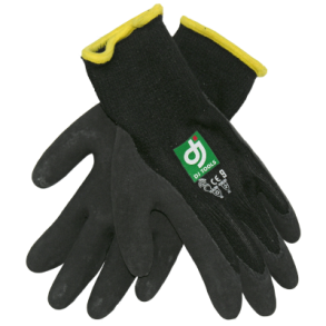 Vinterhandske m/touch latex halvdyp str. 10