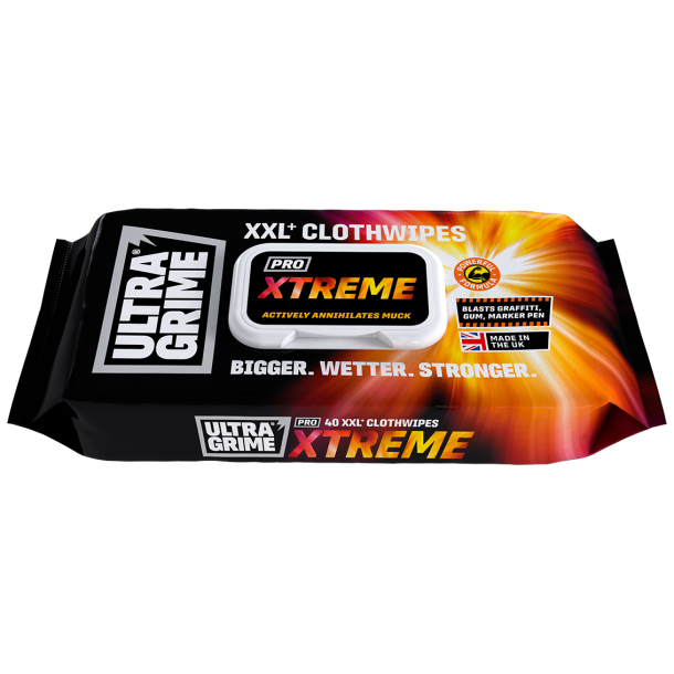 ULTRAGRIME Renseservietter EXTREME 38x25cm (40stk)