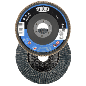 TYROLIT Lamelslibeskive Premium 125 mm ZA80Q-B