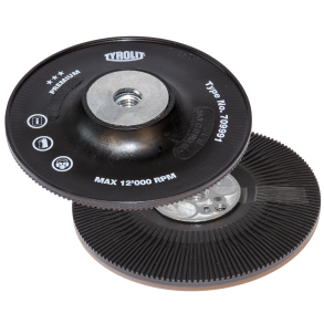 TYROLIT Bagskive t/fiberrondel 125mm Meget hrd