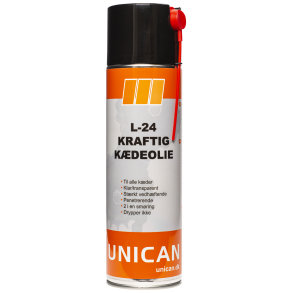 UNICAN L-24  Kraftig Kdeolie spray 500ml
