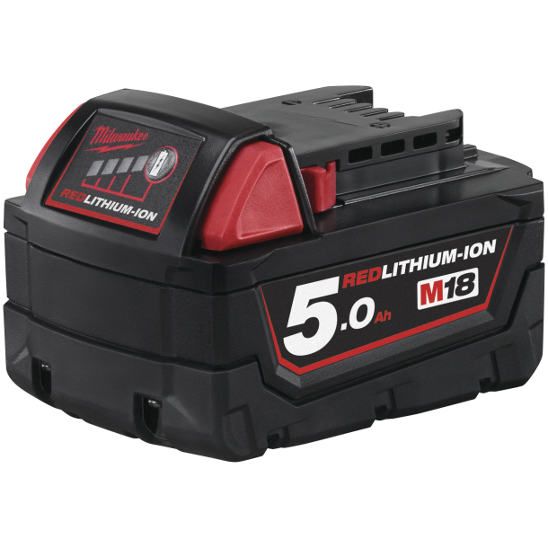 MILWAUKEE Batteri 18V/5,0Ah Li-ion M18 B5