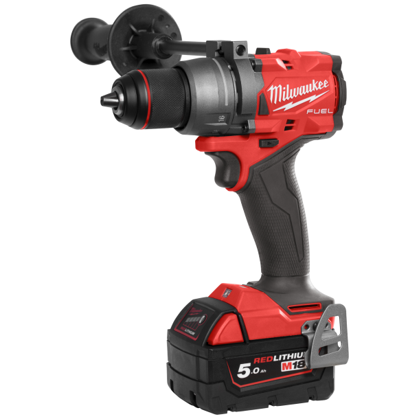 MILWAUKEE Akku Boremaskine 18V LEVERES M/2 BATTERRIER + LADER