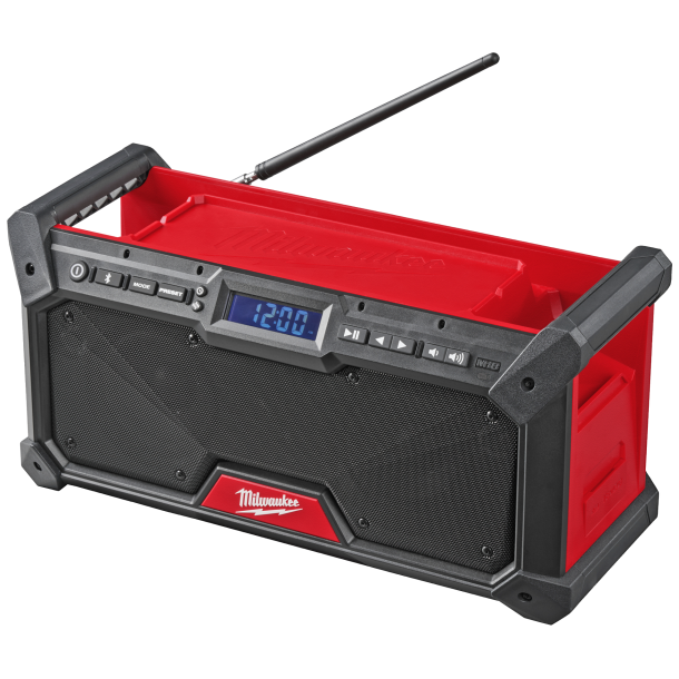 MILWAUKEE Akku Arbejdsradio DAB+/FM 18V SOLO UDEN BATTERI OG LADER