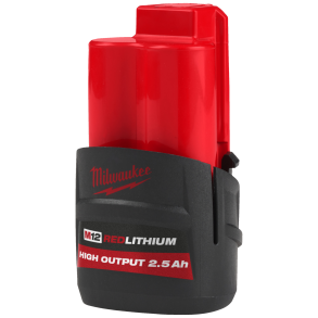MILWAUKEE Batteri 12V/2,5Ah Li-ion M12 HB2.5 High Output