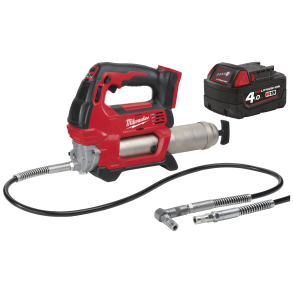 MILWAUKEE Sampak M18: Fedtpresse GG-0 + batteri B4