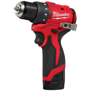 MILWAUKEE Akkuboremaskine M12 BLDDRC-202C inkl. 2 x 12V 2,0 Ah Li-Ion