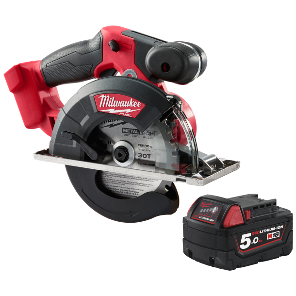 Milwaukee Metalrundsav M18 FMCS-0 + 1 x batteri M18 B5