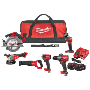 MILWAUKEE Akku Powerpack 6 maskiner + 2 batterier M18