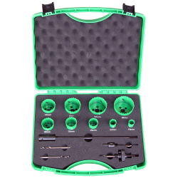 DJ TOOLS Hulsavst HSS-Co8 19-64mm m/holdere (9 stk)