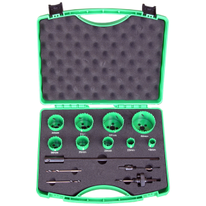 DJ TOOLS Hulsavst HSS-Co8 19-64mm m/holdere (9 stk)