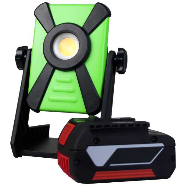 Bandit Arbejdslampe med batteriskift 15W