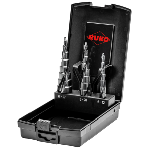 Trappeborst HSS RUnaTEC UltimateCUT 6-27mm (3.stk) t/ 10mm godtykkelse 