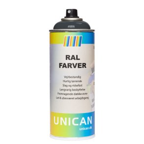 UNICAN RAL 7016 Spraymaling ANTRAZITGR 400ml