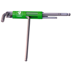 Stiftnglest lange m/kugle 2,0-10,0mm (8 dele)