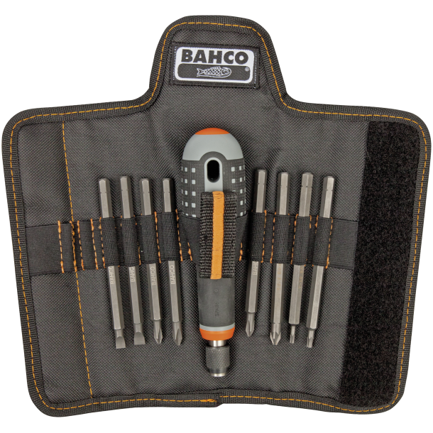 BAHCO Skruetrkkerst ERGO i pung m/8 kl.