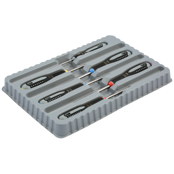 BAHCO Skruetrkkerst ERGO ligekrv/Phillips/Pozidriv (6 dele)