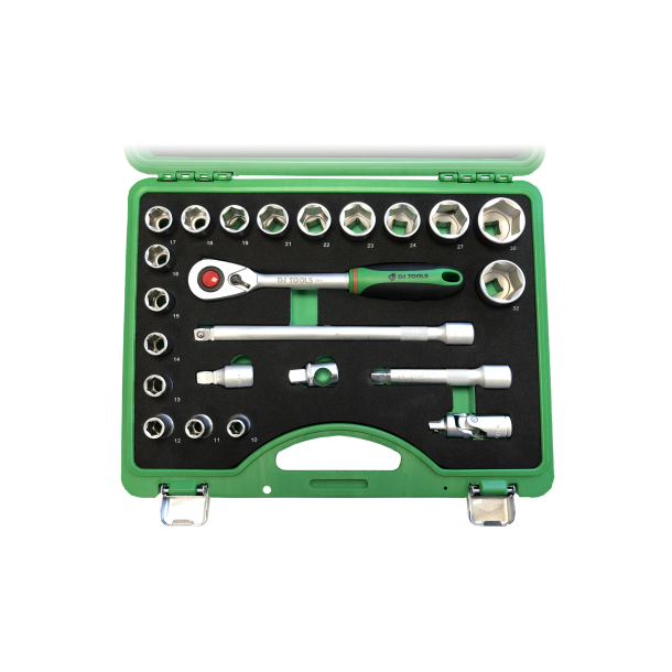 DJ TOOLS 1/2" Topnglest (23 dele)