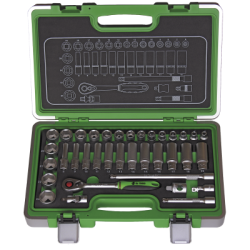 DJ TOOLS 3/8" Topnglest (36 dele)