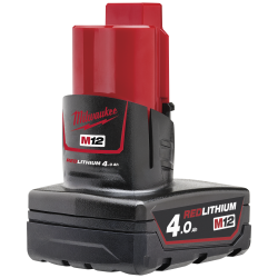 MILWAUKEE Batteri 12V/4,0Ah Li-ion M12 B4