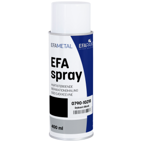 Efaspray sort blank 0,4 ltr.