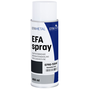 Efaspray varmefast sort 0,4 ltr.
