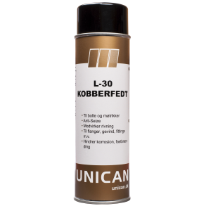 UNICAN L-30 Kobberfedt spray 500ml