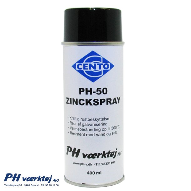 Zinckspray 400ml. PH-50 Cento