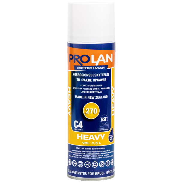 PROLAN Rustbeskyttelse Heavy spray 0,5 ltr