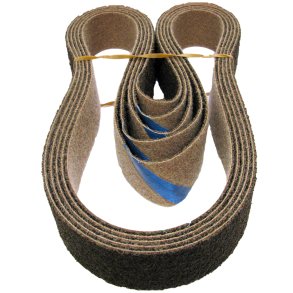 Filtbnd 75x2000 Brun Grov