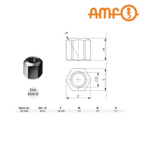 AMF mtrik 6330B M10