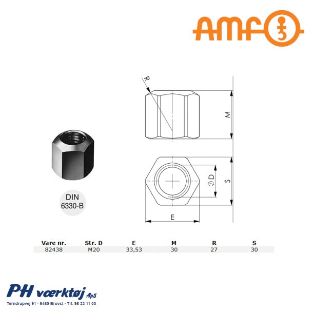 AMF mtrik 6330B M20