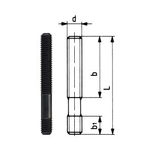 AMF pindbolt M12x 80
