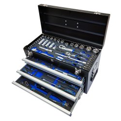 BATO V�rkt�jss�t i metalkuffert 1/4"+1/2" (99 dele)
