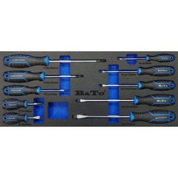 BATO V�rkt�jss�t i metalkuffert 1/4"+1/2" (99 dele)