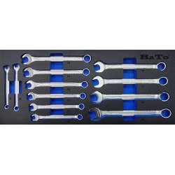BATO V�rkt�jss�t i metalkuffert 1/4"+1/2" (99 dele)