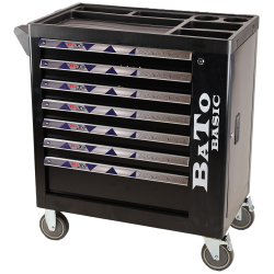 BATO V�rkt�jsvogn m/7 skuffer &amp; sideskab (217 dele)