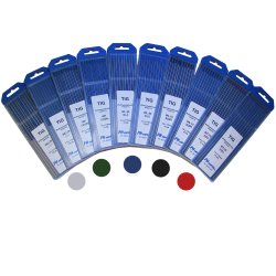 Wolfram elektrode sort 2.4x175mm